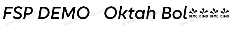 FSP DEMO   Oktah Bol字体转换